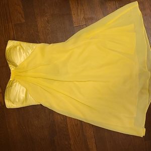 Hailey Logan by Adianna Papell yellow dress